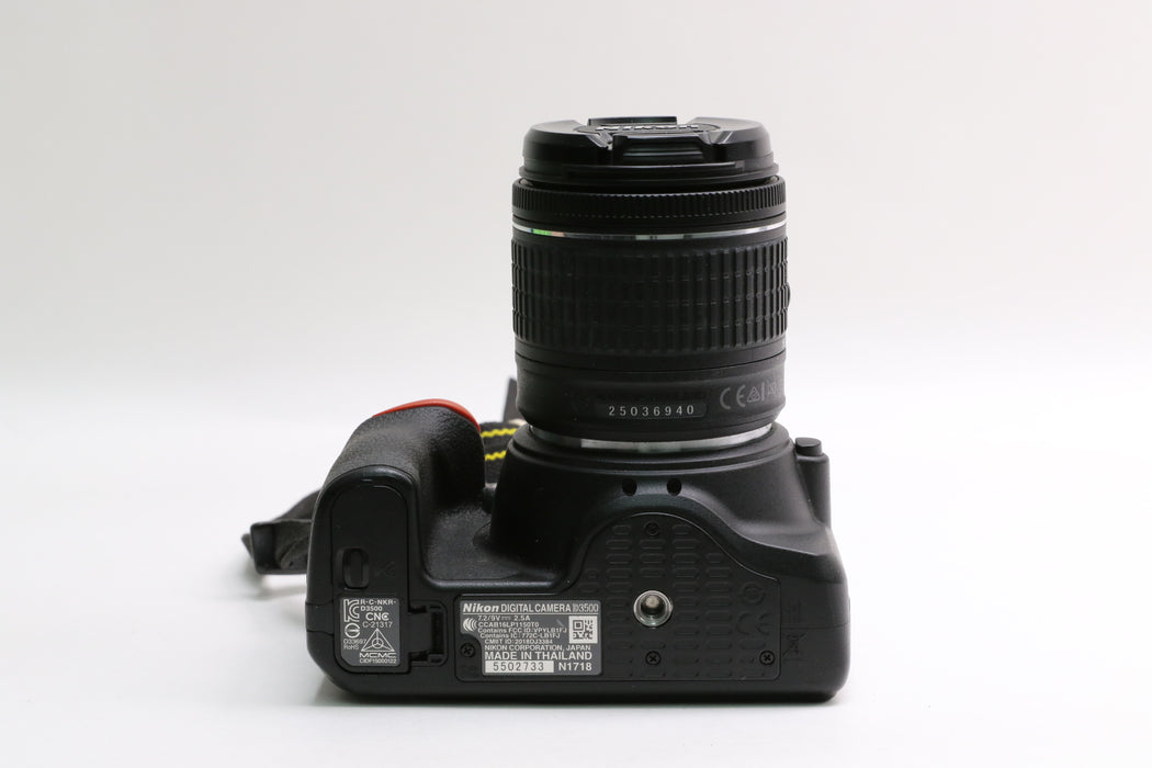Nikon D3500 Camera w/ Nikon AF-P DX 18-55mm f/3.5-5.6G VR Lens, 2,197 Shutter!