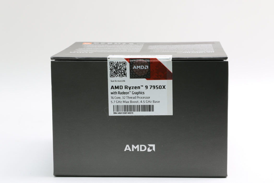 Brand New! AMD Ryzen 9 7950X AM5 Processor