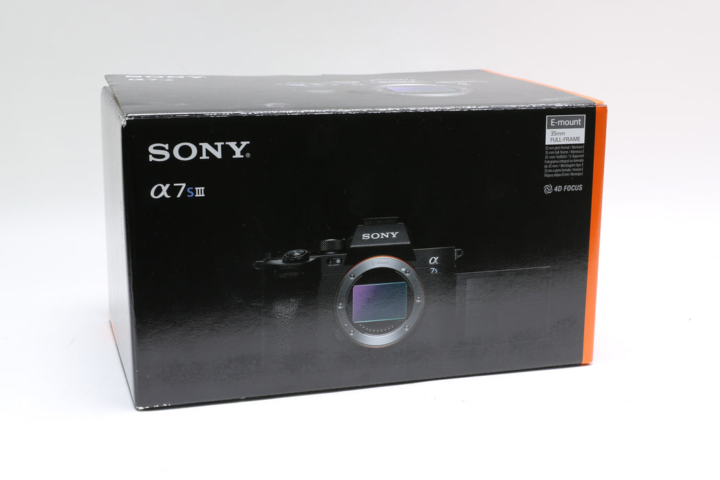 Brand New! Sony, Alpha 7S III
