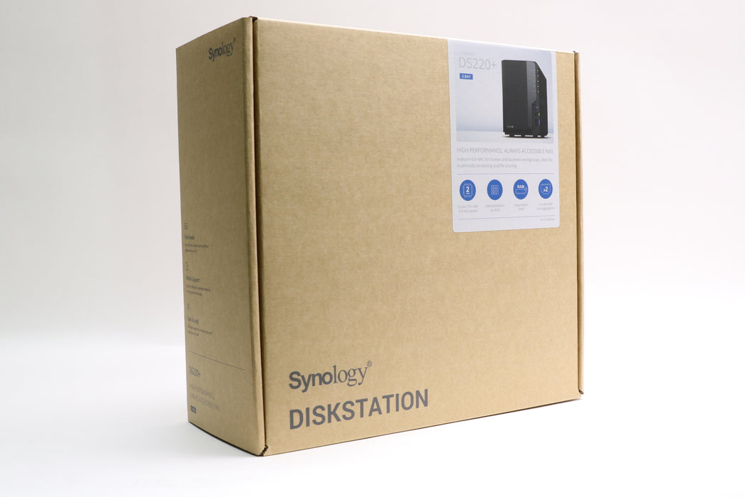 Brand New! Synology DiskStation DS220+ SAN/NAS Storage System