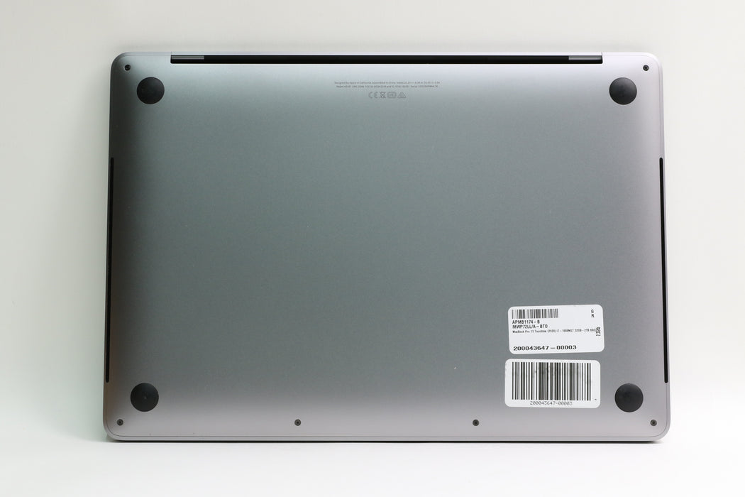 13" 2020, MacBook Pro, MWP62LL/A, i7-1068NG7, 32GB, 2TB SSD