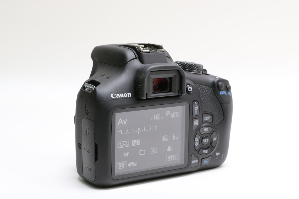Canon EOS Rebel T7, Canon Zoom lens EF-S F/3.5-5.6 IS II
