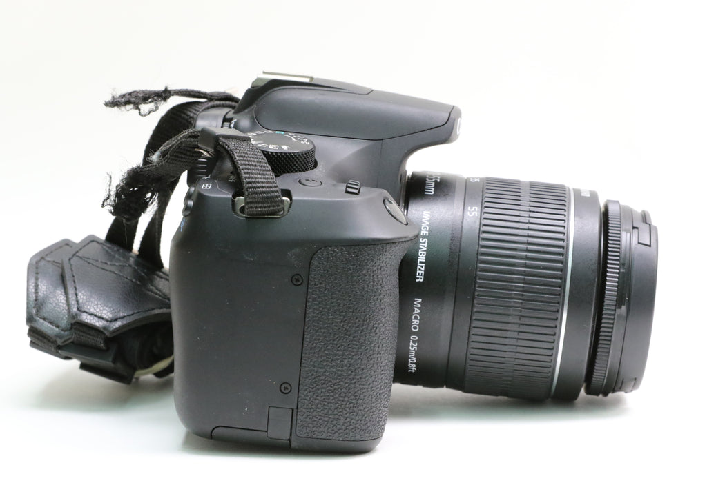 Canon EOS Rebel T6 Camera w/ Canon 75-300mm f/4-5.6 III, 18-55mm f/3.5-5.6 IS II