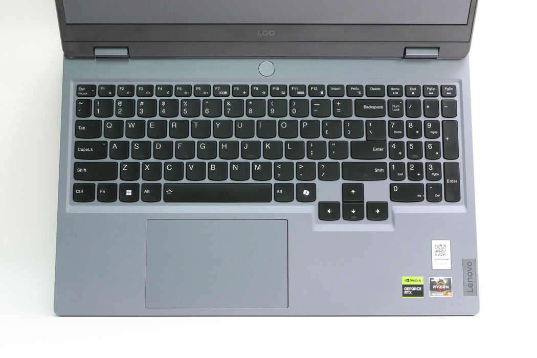 15.6" Lenovo LOQ 15ARP9, Ryzen 5 7235HS, 12GB, 512GB, RTX 4050, 100% Battery!