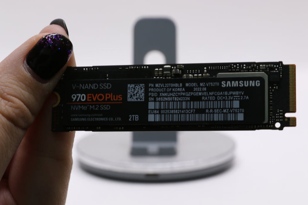 Samsung 970 EVO Plus 2TB PCIe NVMe M.2 2280 SSD, 99% Health! — photo 3 of 3