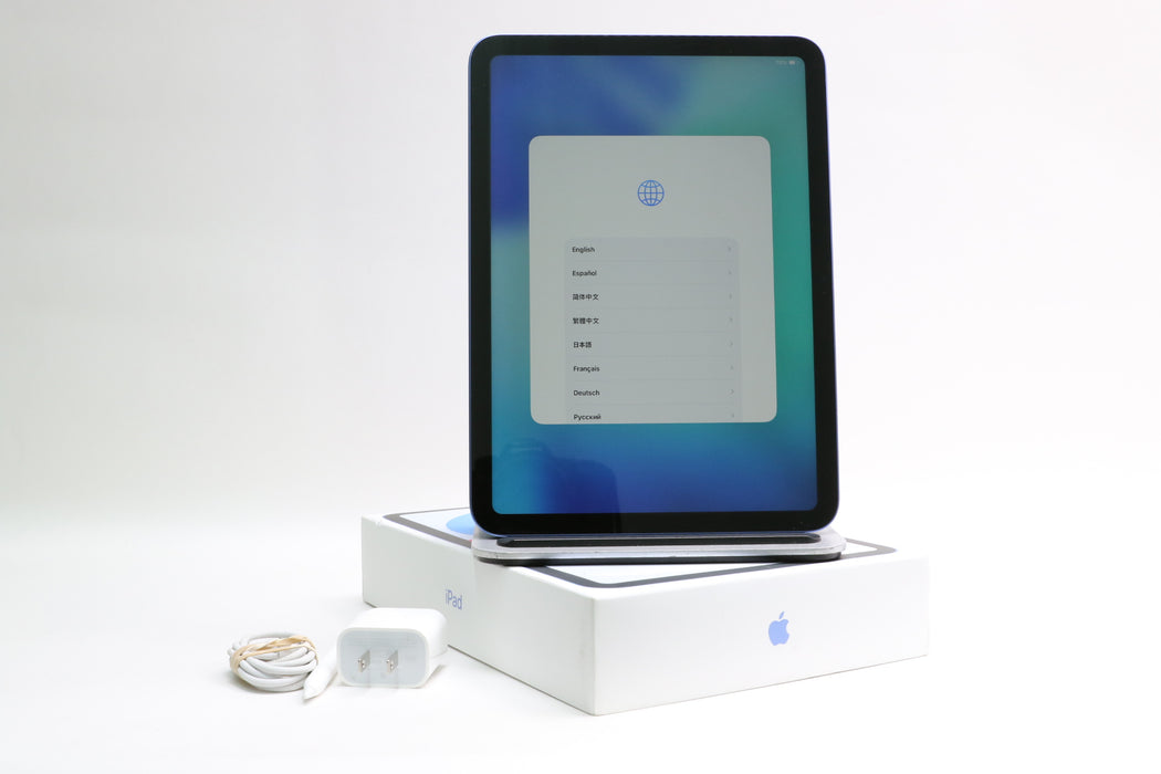 iPad A16, WiFi, 128GB, Wi-Fi Only, Blue, MD4A4LL/A w/ Apple Pencil!