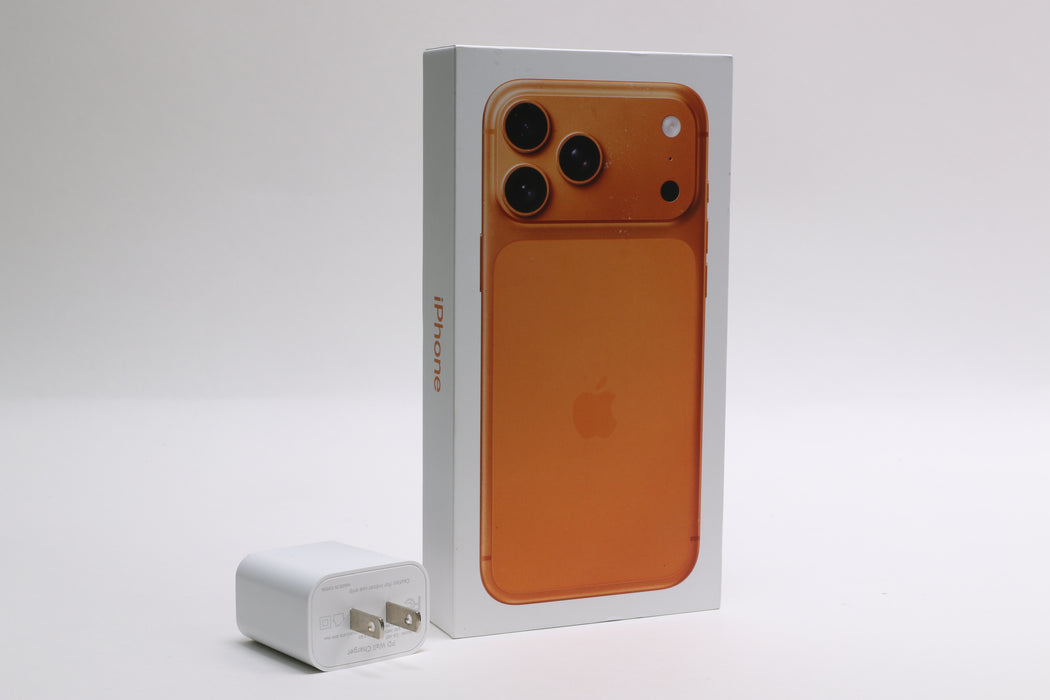 Brand New! iPhone 17 Pro Max, 256GB, Unlocked, Cosmic Orange, MFXH4LL/A