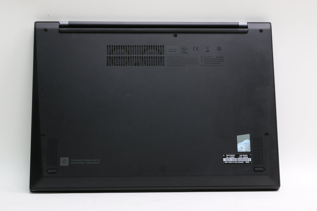 14" Lenovo ThinkPad X1 Carbon Gen 10, i7-1270P, 16GB, 512GB SSD, Touchscreen