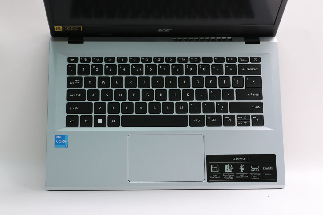 14" Acer Aspire 3 14, i3-N305, 8GB, 128GB SSD