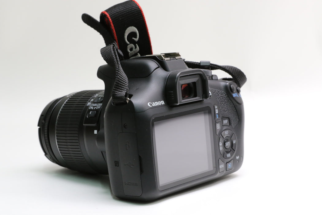 Canon EOS 2000D w/18-55mm f/3.5 & 55-250MM EFS f/4 IS II