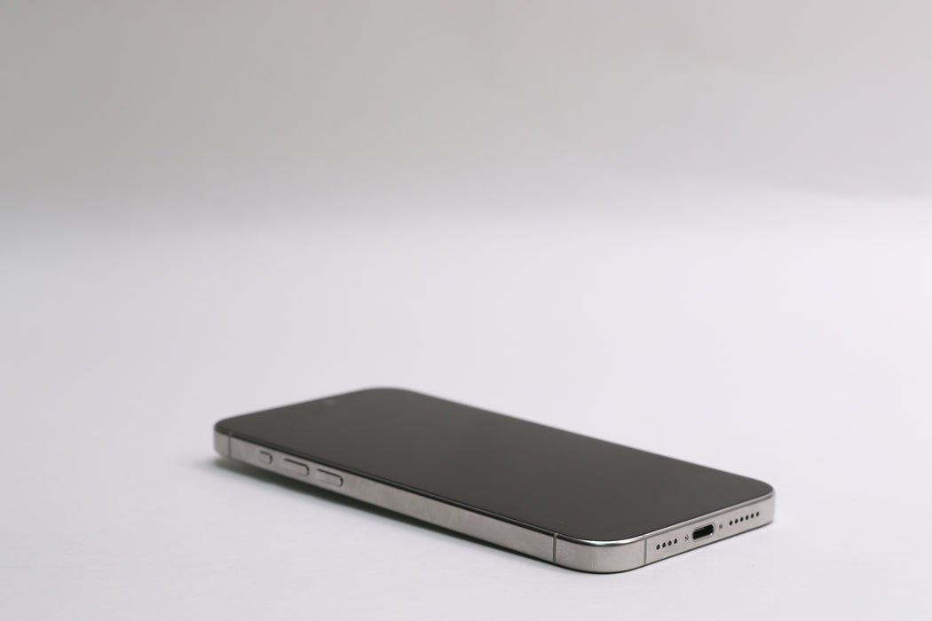 iPhone 15 Pro Max, 1TB, Unlocked, White Titanium, MU6G3LL/A