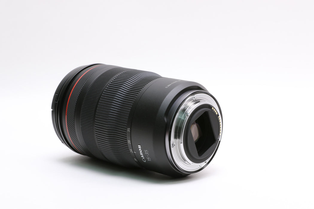 Canon RF 15-35mm f/2.8L IS USM Lens w/ Hood, Case, Caps!