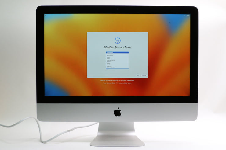 PICKUP ONLY! 21" 2017, iMac, i5-7360U, 8GB, 256GB SSD, FHD