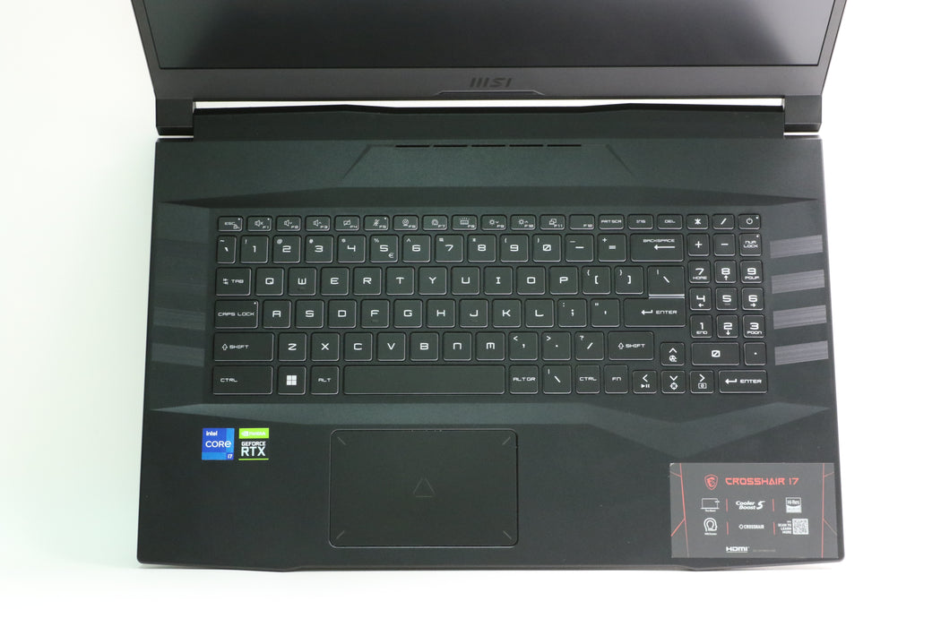 17.3" MSI Crosshair 17 A11udk, i7-11800H, 16GB, 512GB SSD, RTX 3050 Ti