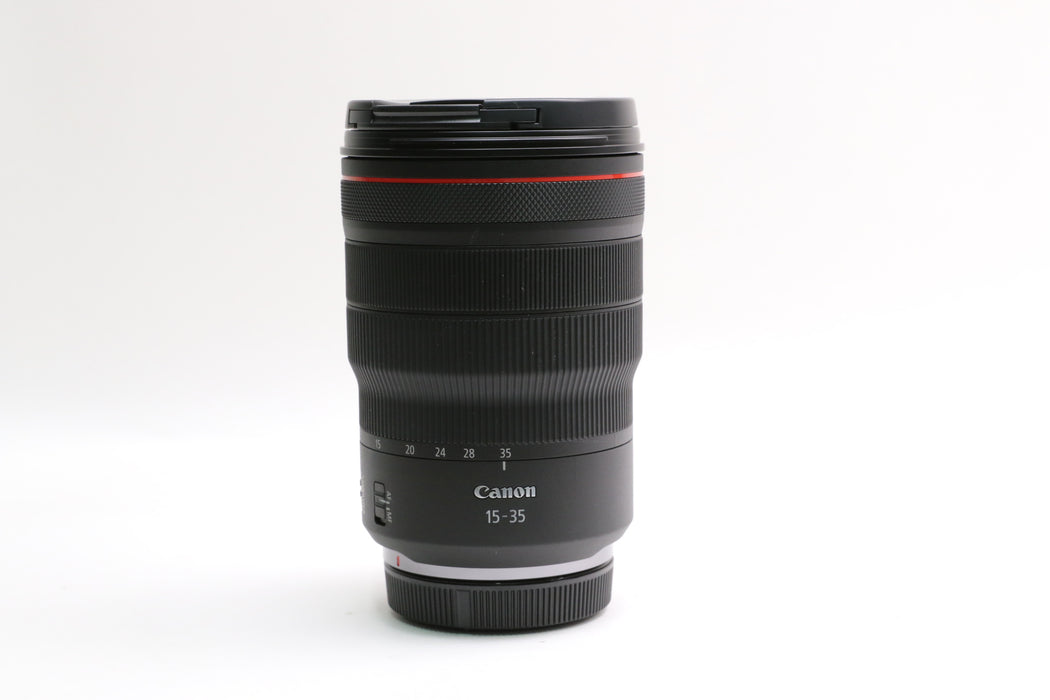 Canon RF 15-35mm f/2.8 L IS USM Lens w/ Canon Lens Caps and Case!