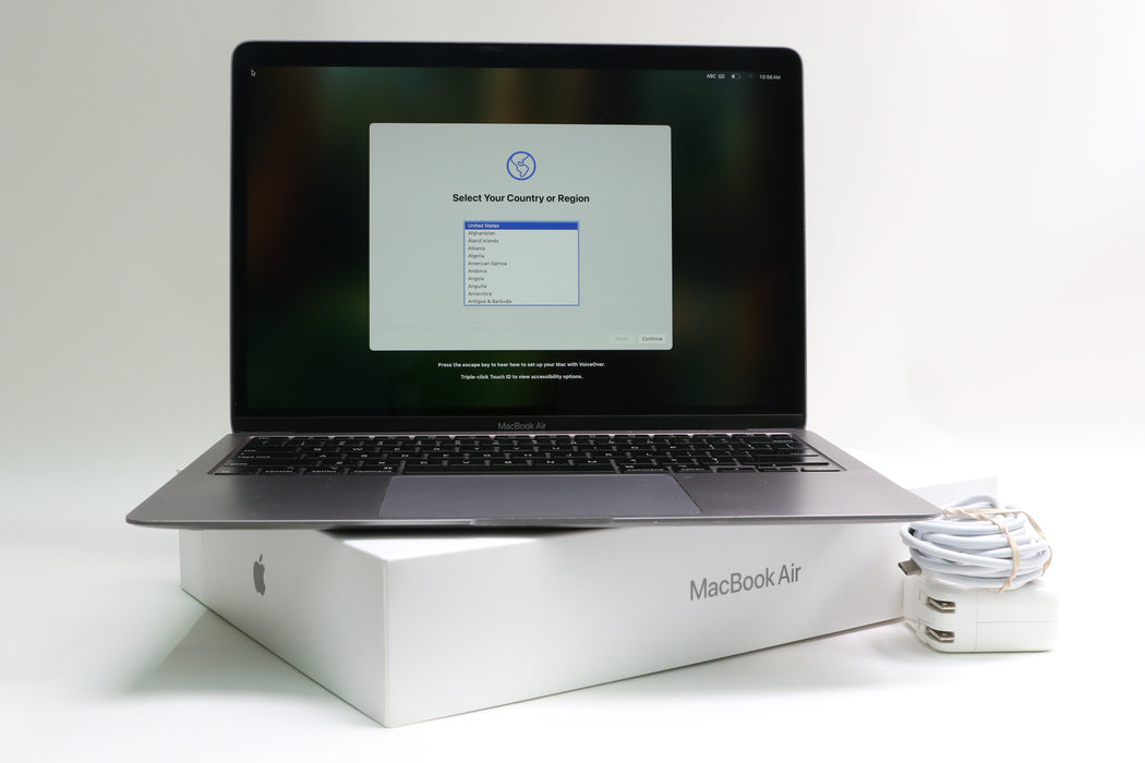 13" 2020, Macbook Air, Z0X8, i7-1060NG7 1.20GHz, 16GB, 2TB SSD