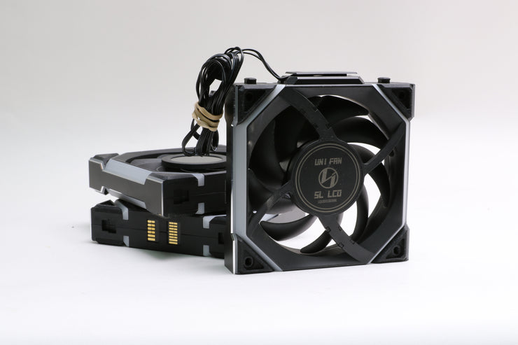 Lian Li Uni Fan SL LCD 120mm Fans 3x Pack