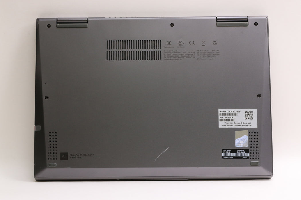 14" Lenovo Thinkpad X1 Yoga Gen 7, i7-1270P, 32GB, 512GB, Touch