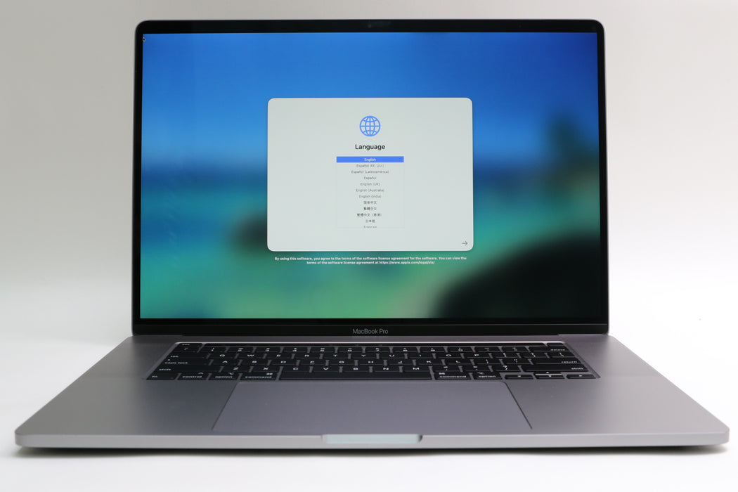 16" 2019, MacBook Pro, MVVL2LL/A, i7-9750H, 16GB, 512GB SSD, AMD Radeon Pro 5300