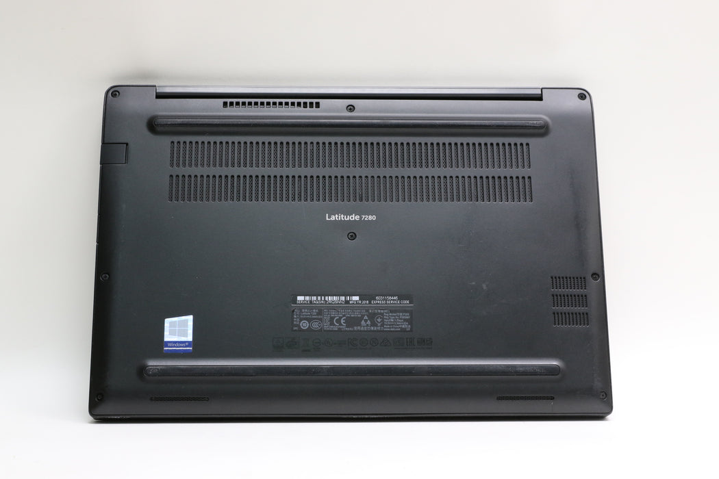 100%BATT 12" Dell Latitude 7280, i7-7600U, 8GB, 256GB SSD