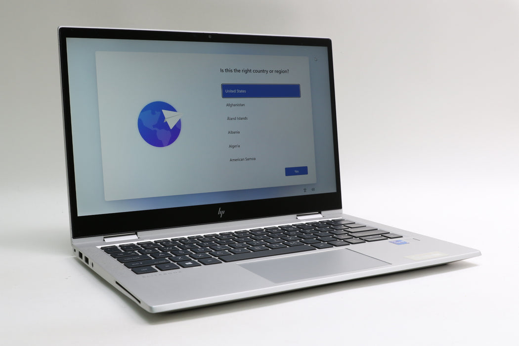 13" HP Elitebook X360 830 G8, i7-1165G7, 16GB, 256GB SSD, Touchscreen