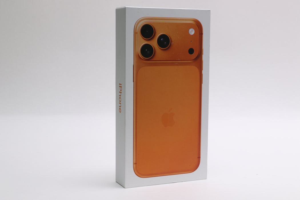 Brand New! iPhone 17 Pro Max, 256GB, Unlocked, Cosmic Orange, MFXH4LL/A