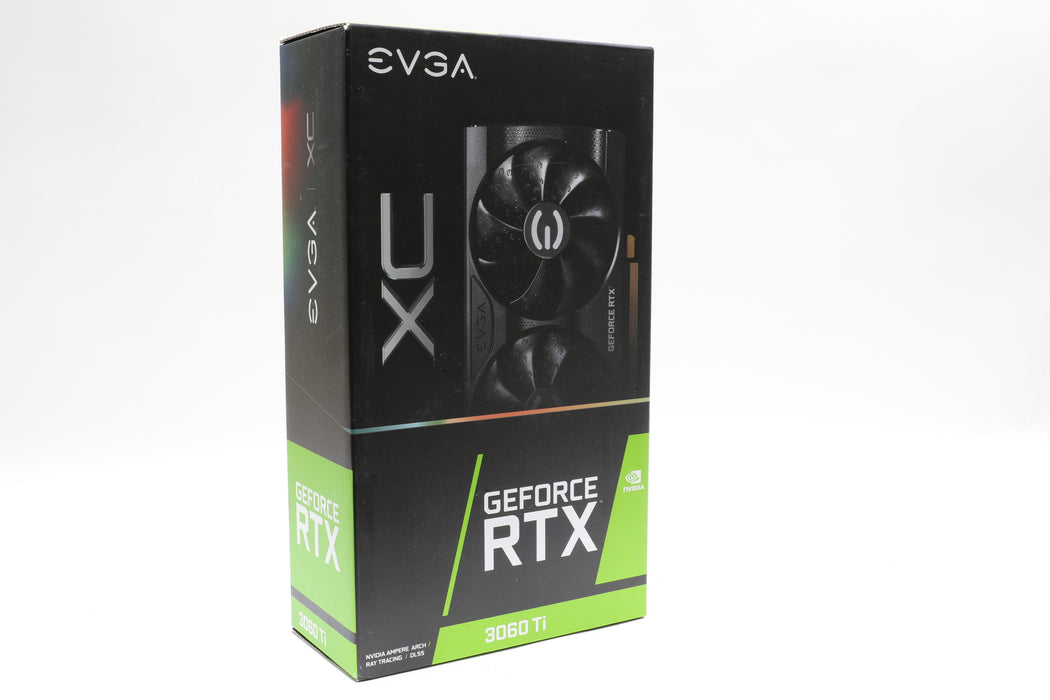Brand New! EVGA RTX 3060 Ti XC, 8GB GDDR6, 1710MHz, 08G-P5-3663-KL