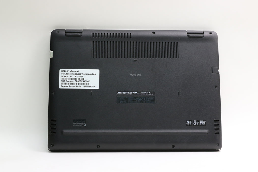 14" Dell Wyse 5470, Intel Celeron N4100, 4GB, 256GB SSD & 16GB SSD