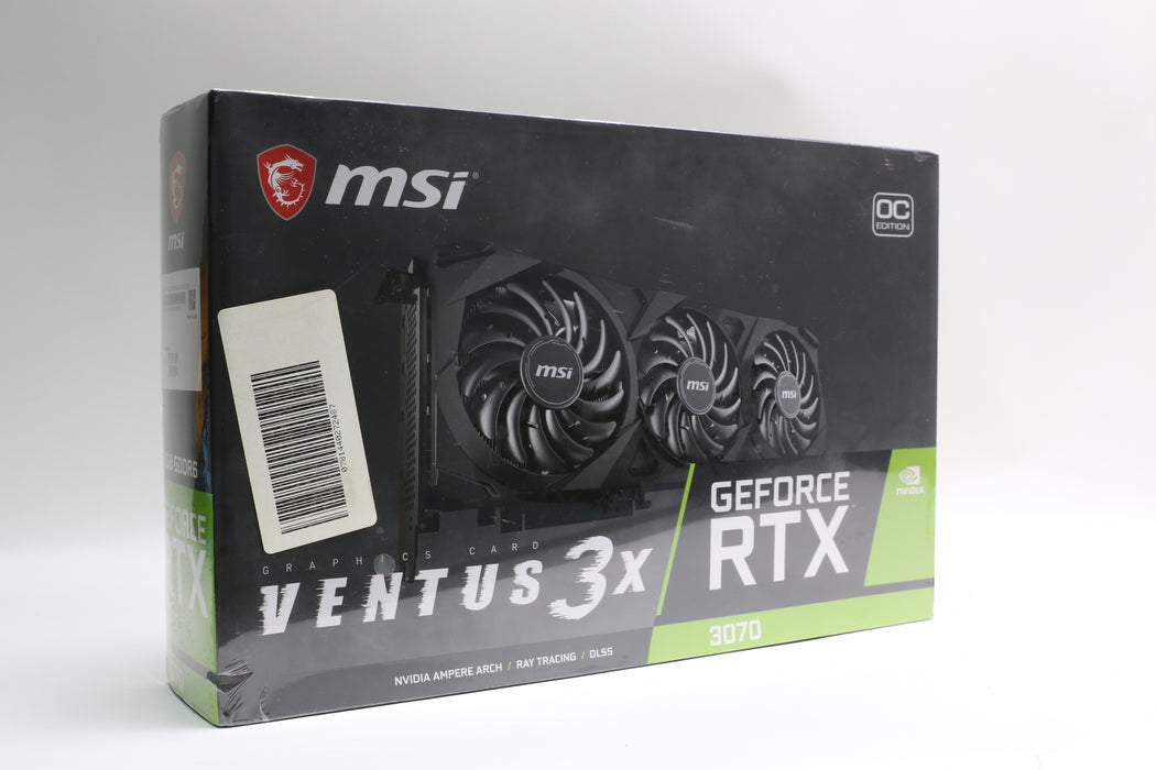 Brand New! MSI GeForce RTX 3070 Ventus 3x OC 8GB Graphics Card
