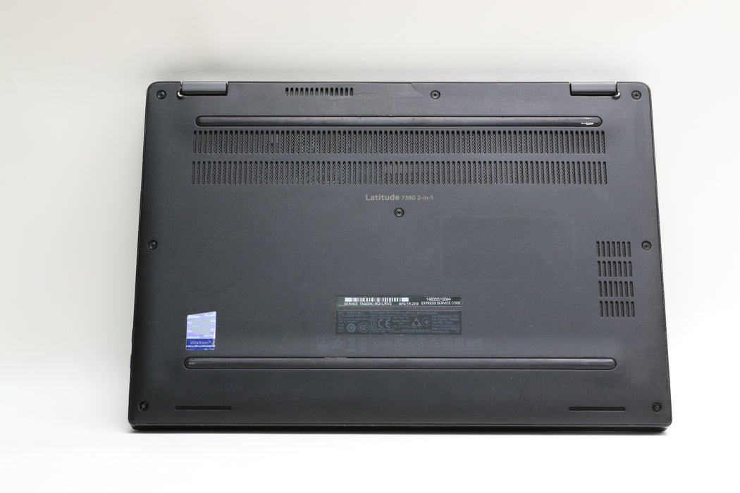 100%BATT 13.3" Dell Latitude 7390 2-in-1, i7-8650U, 16GB, 512GB SSD, Touchscreen