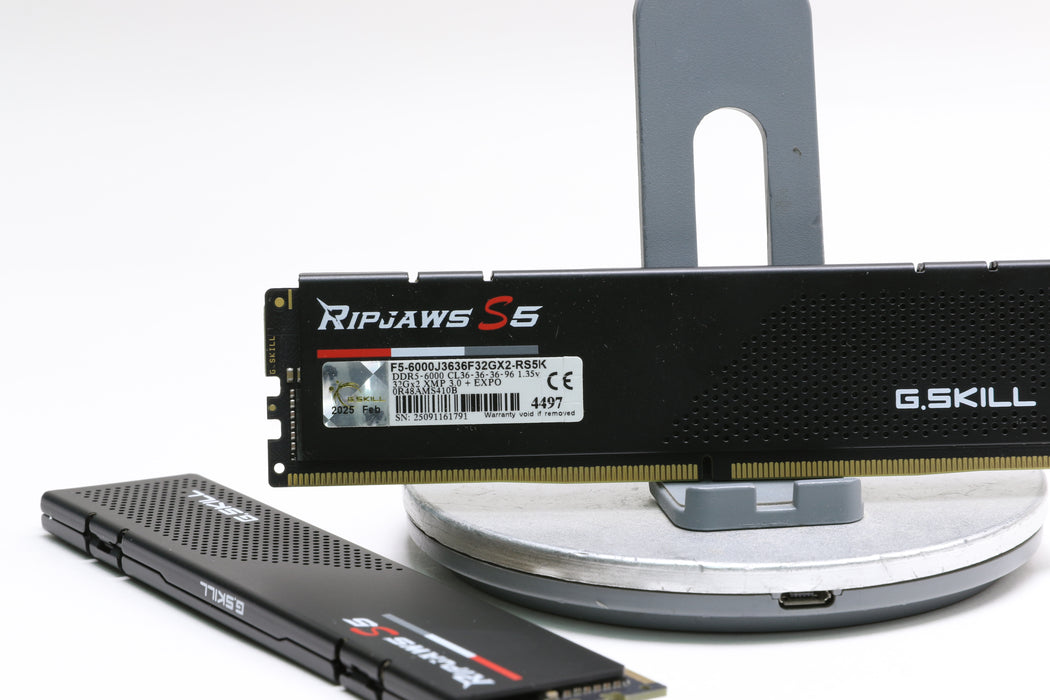 G.Skill Ripjaws S5 64GB (2x32GB) 6000MHz DDR5 Memory (F5-6000J3636F32GX2-RS5K) — photo 3 of 3