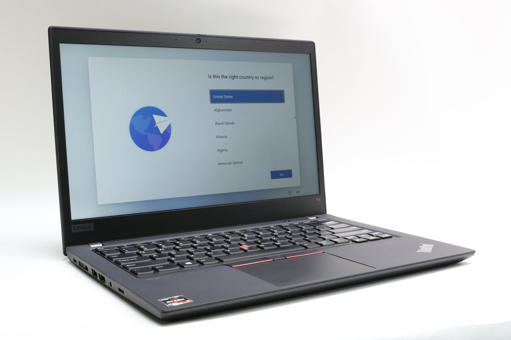 14" Lenovo Thinkpad T14 Gen 2a, AMD Ryzen 5 PRO 5650U, 16GB, 256GB SSD