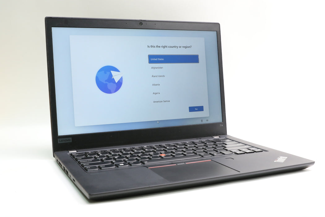 14" Lenovo Thinkpad T14 Gen 1, i7-10510U, 48GB, 512GB SSD