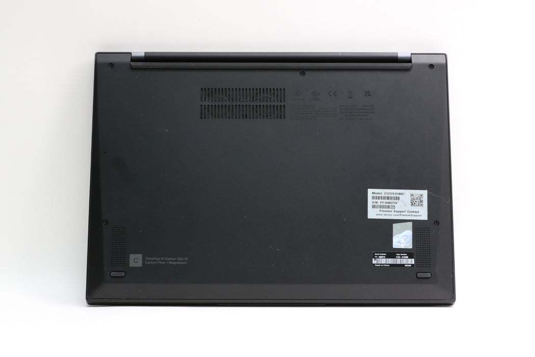 14" 4K Screen! Lenovo ThinkPad X1 Carbon Gen 10, i7-1270P, 32GB RAM, 512GB SSD