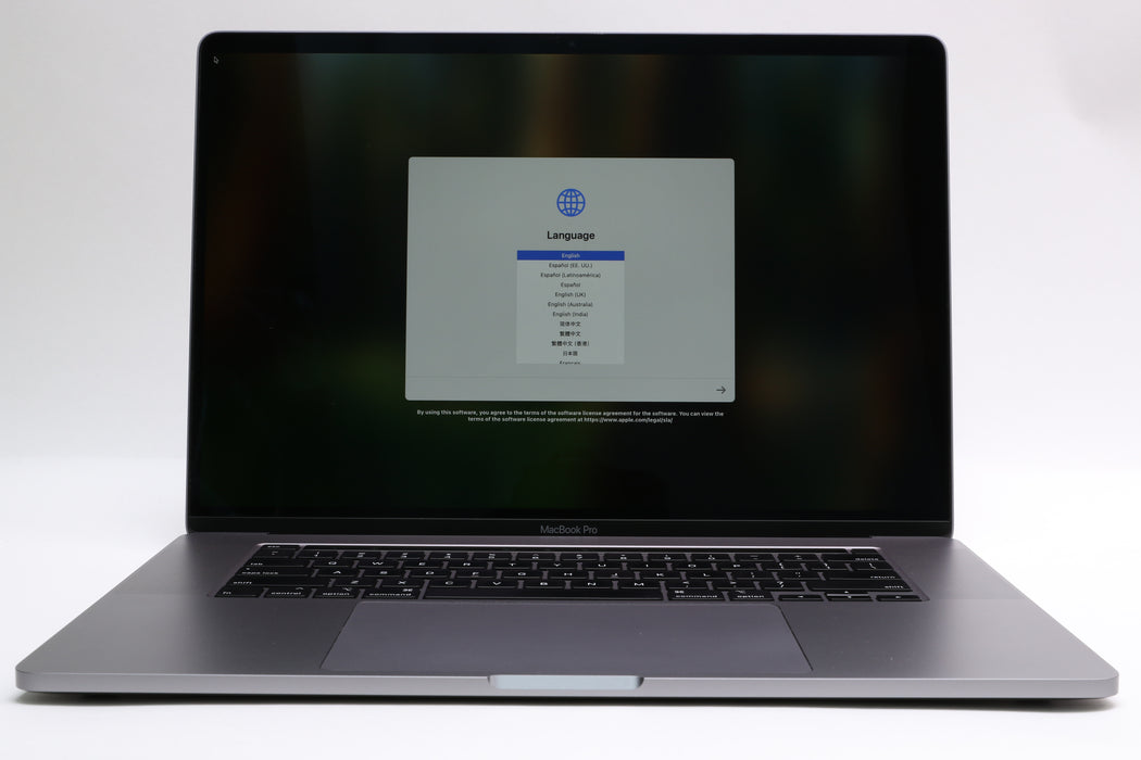 16" 2019, MacBook Pro, BTO, i7-9750H, 32GB, 512GB SSD, AMD Radeon Pro 5300M