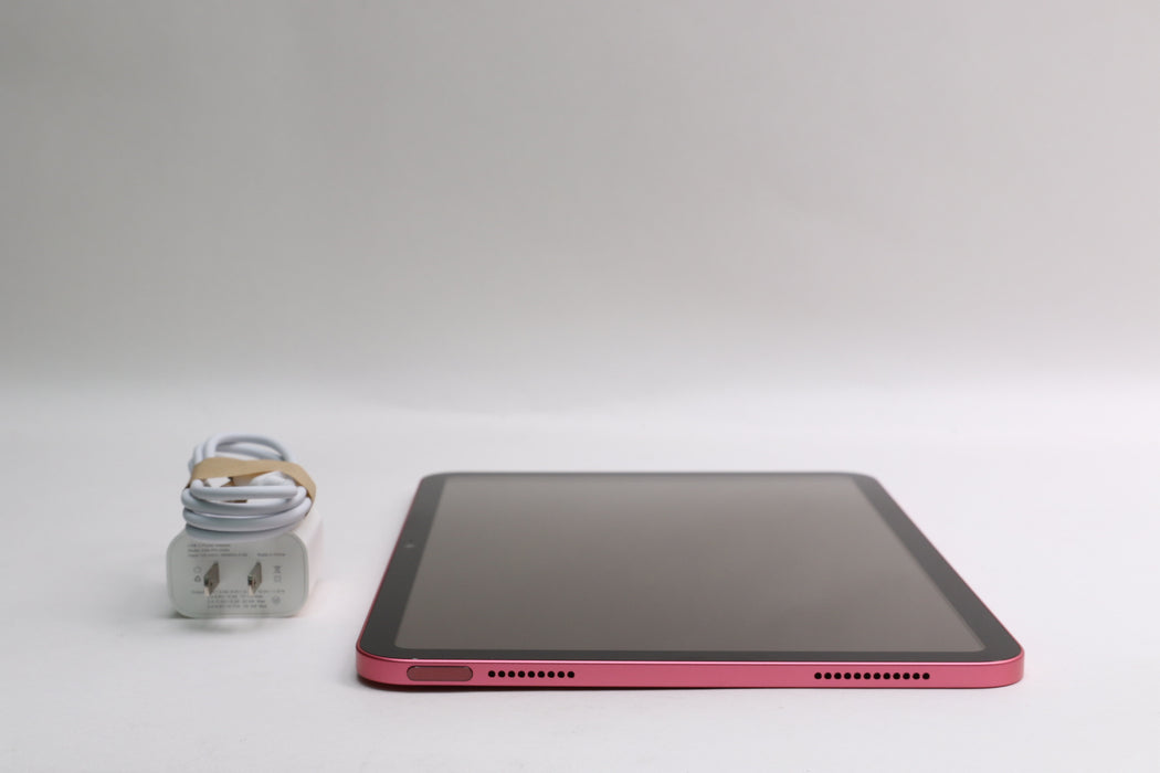 iPad 10.9" 10th Gen, 256GB, Wi-Fi Only, Pink, MPQC3LL/A 10.9 in