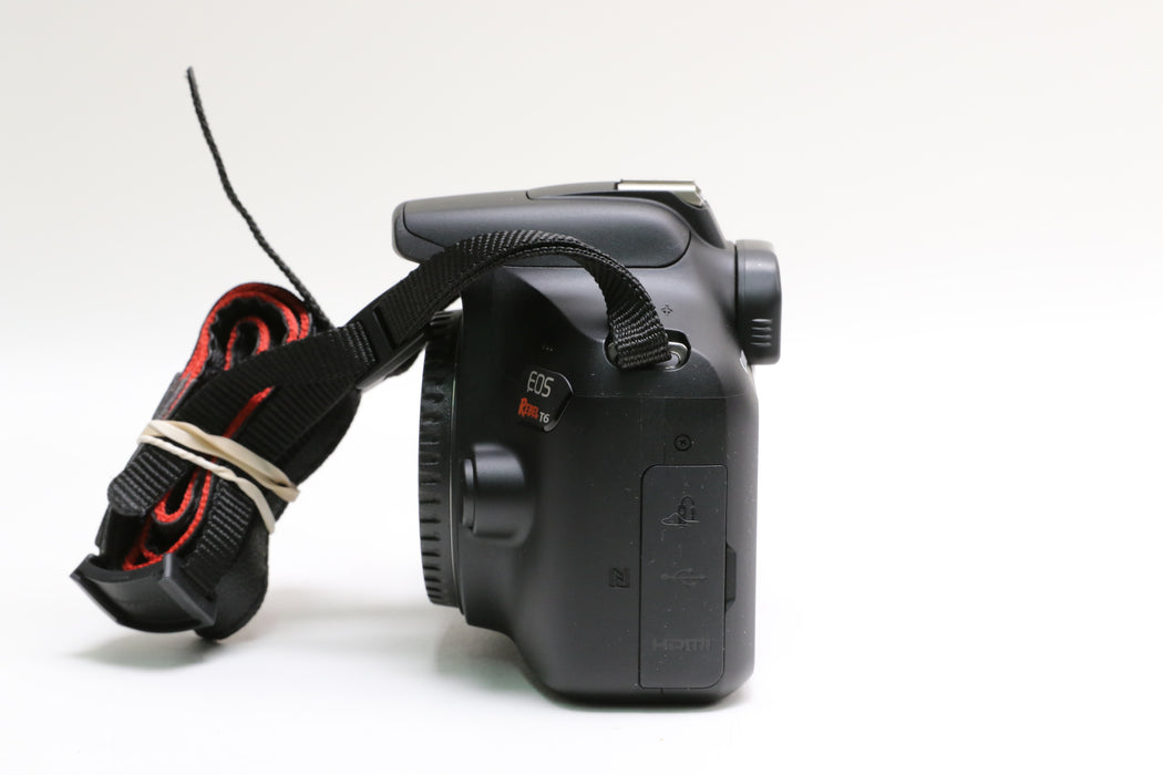 Canon EOS Rebel T6, Canon Zoom Lens EF-S 18-55mm F/3.5-5.6 IS II