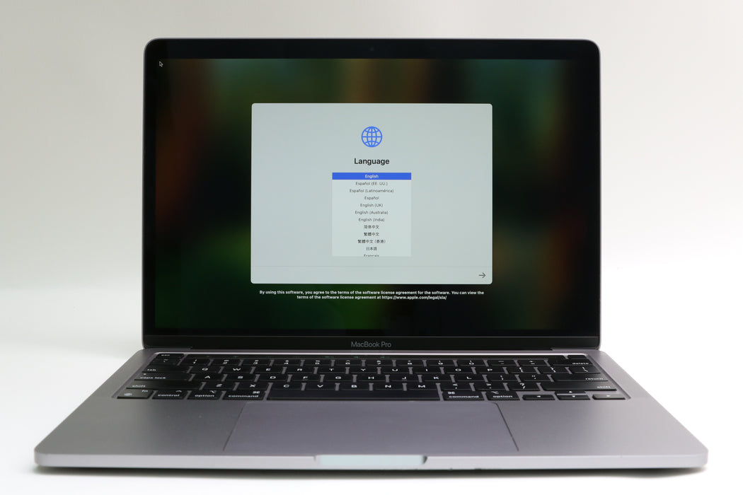 13" 2020, MacBook Pro, MYD82LL/A, Apple M1, 8GB, 256GB SSD, 8C