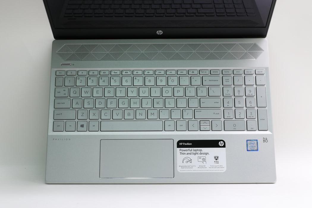100%BATT 15" HP Pavilion Laptop 15-cs0053cl, i5-8250U 1.60GHz, 12GB, 1TB HDD, Touchscreen