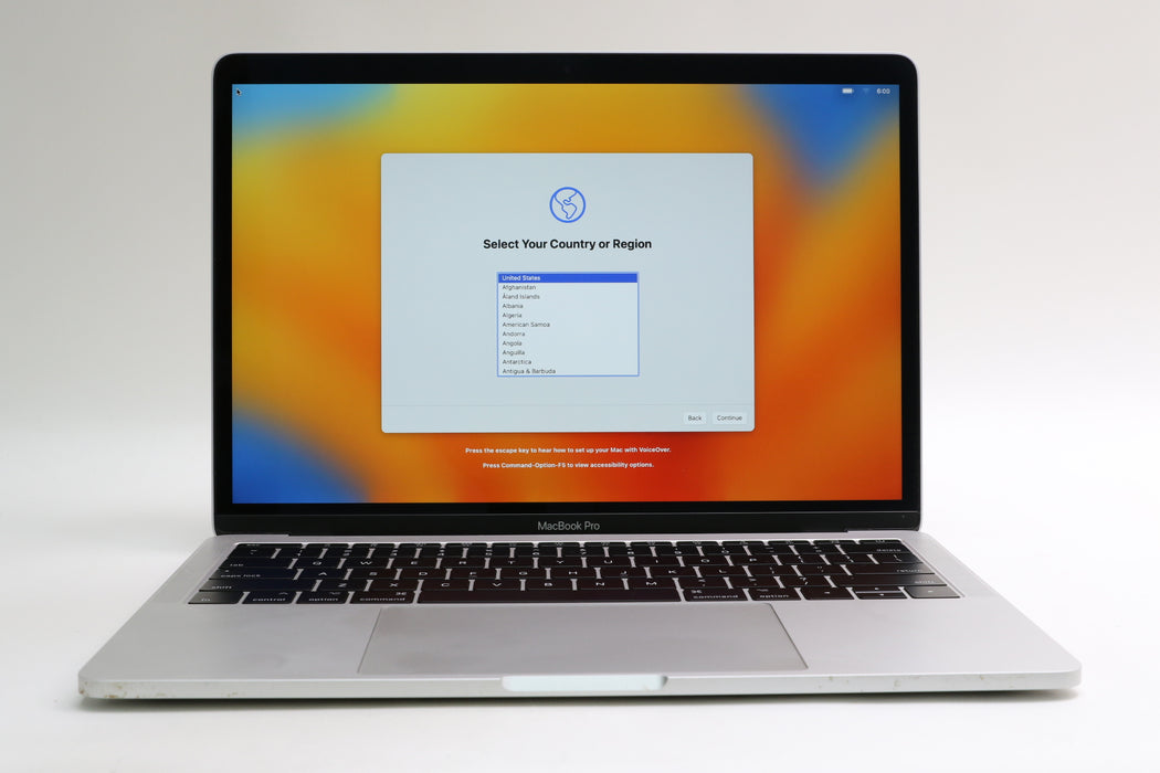 13" QHD+ 2017, MacBook Pro, MPXR2LL/A, i5-7360U, 8GB, 128GB SSD