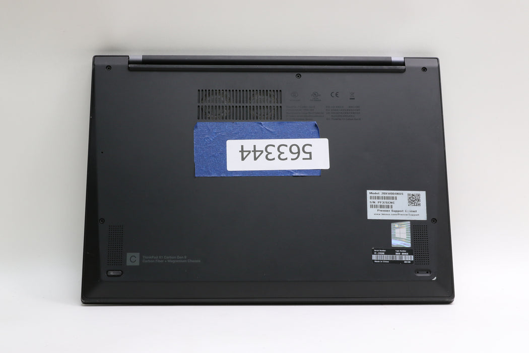 14" UHD+ Lenovo Thinkpad X1 Carbon Gen 9, i7-1185G7, 16GB, 512GB SSD