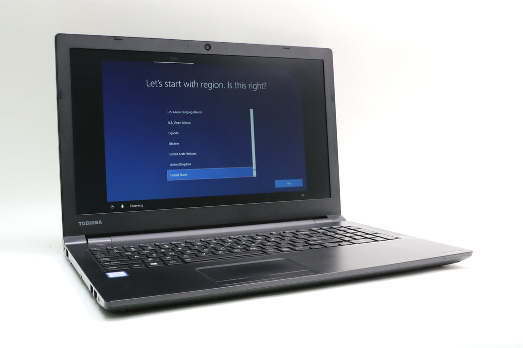 15.6" Toshiba Tecra C50-D, i3-7100U, 4GB, 1TB HDD