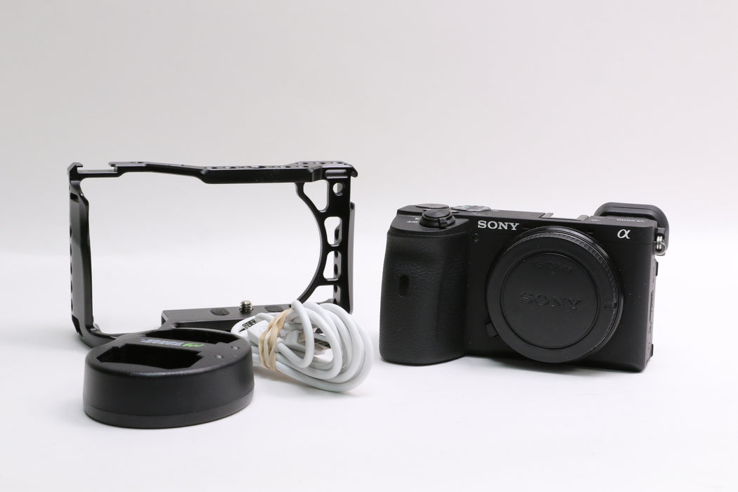 Sony Alpha a6600 Camera w/ SmallRig Cage, Charger, 1,960 Shutter Count!