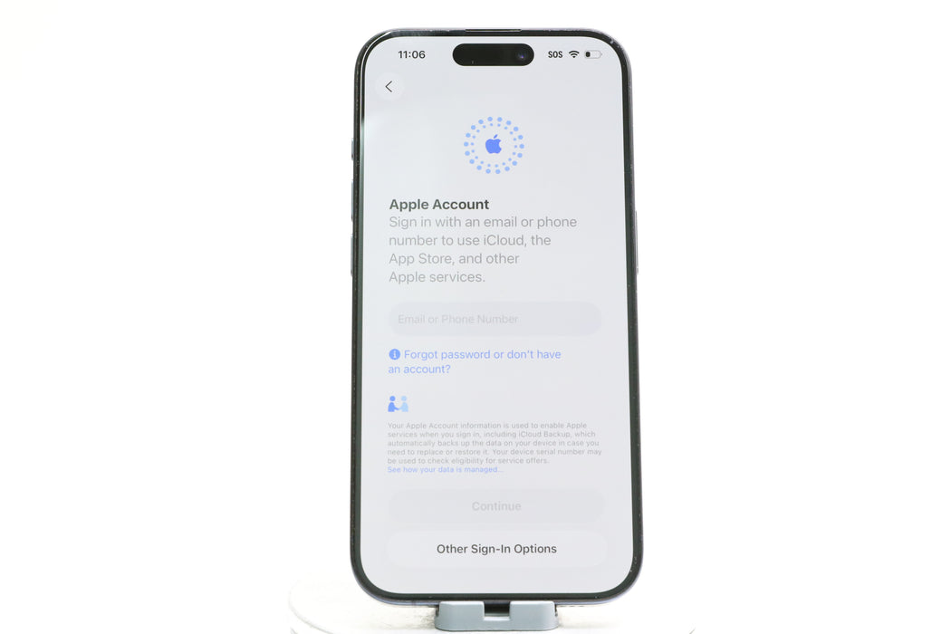 iPhone 15 Pro, 256GB, Unlocked, Blue Titanium, MTQV3LL/A