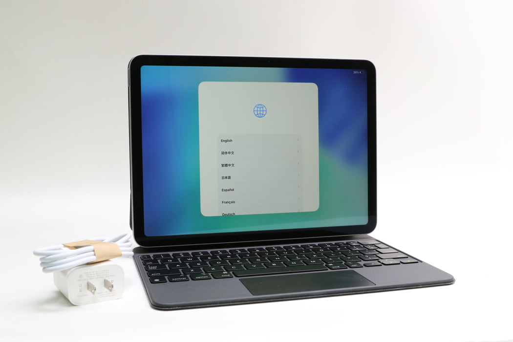 iPad Air 11" M2, 128GB, Wi-Fi Only, Space Gray, MUWC3LL/A w/ Magic Keyboard!