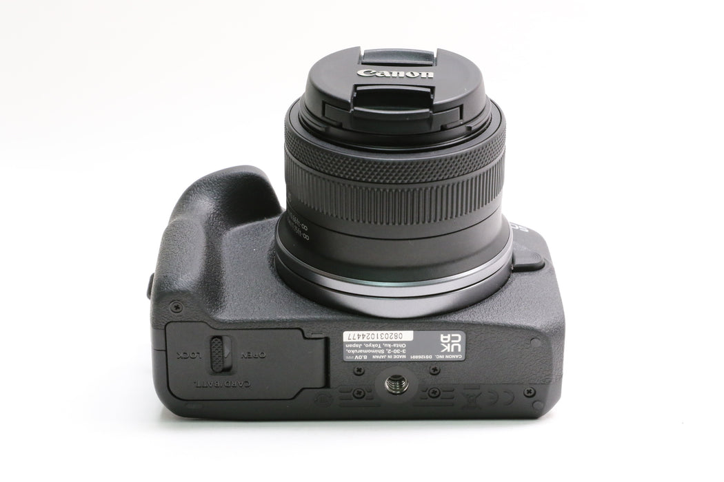 Canon EOS R100 Camera w/ RF-S 18-45mm f/4.5-6.3 IS STM Lens, 2,000 Shutter Count