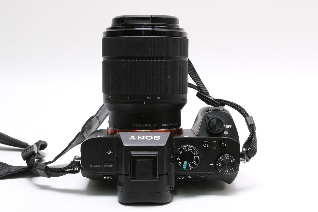 Sony Alpha a7 II Mirrorless Camera with FE 28-70mm f/3.5-5.6 Zoom Kit Lens, ILCE-7M2