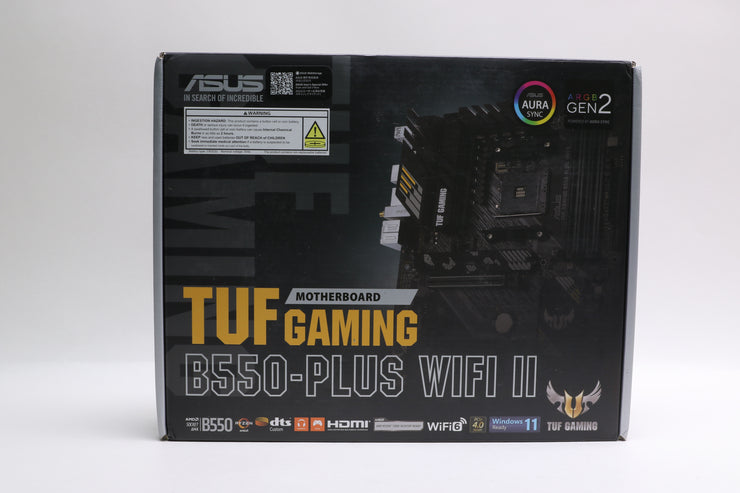 Brand New! ASUS TUF Gaming B550-Plus Wi-Fi II Socket AM4 ATX Motherboard