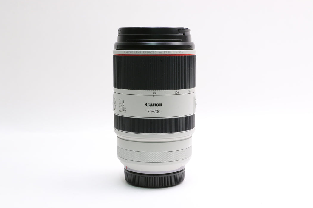 Canon RF 70-200mm f/2.8L IS USM Lens w/ Canon Case and Lens Hood!
