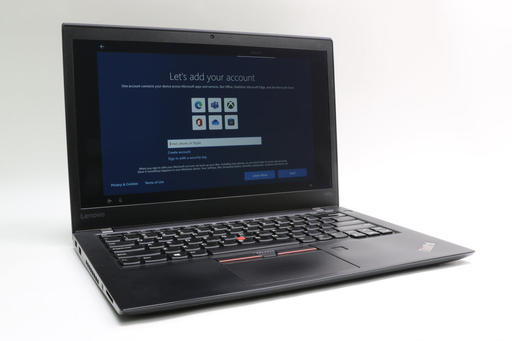 14" Lenovo ThinkPad T470s W10DG, i5-6300U, 12GB, 256GB SSD, Touchscreen